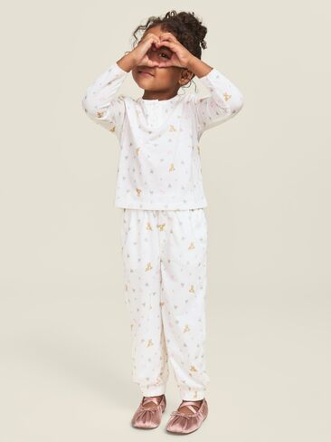 Old Navy Old Navy x Disney Bambi Pajama Set for Toddler Girls - Bambi Floral in Kuwait