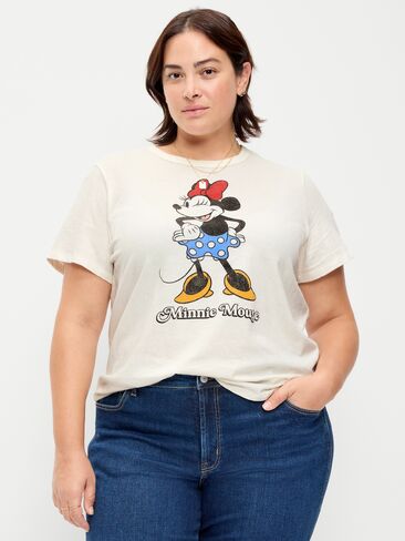 Old Navy Old Navy x Disney Graphic T-Shirt for Women - Minnie Mouse in Kuwait