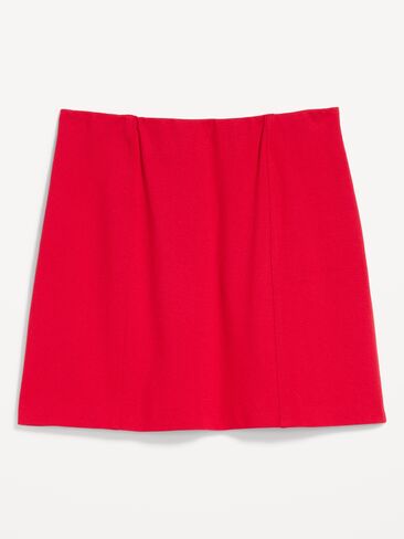 Old Navy High-Waisted Ponte Mini Skirt - Robbie Red in Kuwait