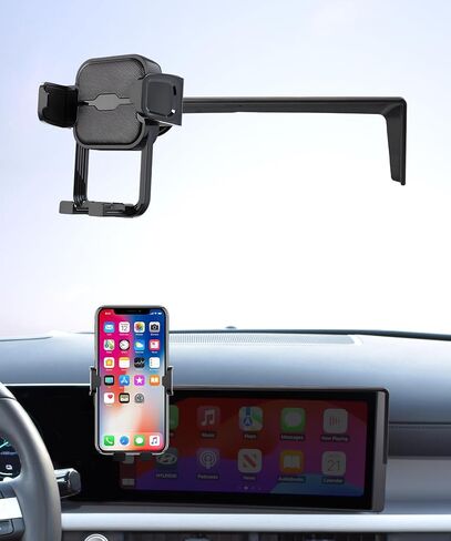 Auto Clamp Car Phone Mount for 2025-2026 Hyundai Tucson/Hybrid, 12.3"Screen in Kuwait