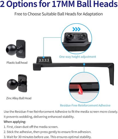Auto Clamp Car Phone Mount for 2025-2026 Hyundai Tucson/Hybrid, 12.3"Screen in Kuwait