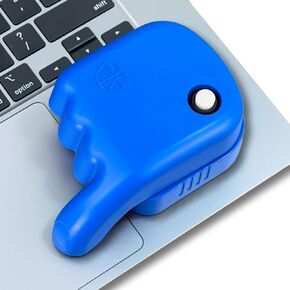 Laptop Touchpad Jiggler - Doesn't Work on Dell - Keeps Active Laptop Trackpads - Undetectable - Cordless Mouse Jiggler - Mechanical Mouse Mover - 6 Months on AA Battery - ON/Off Switch (Teal)