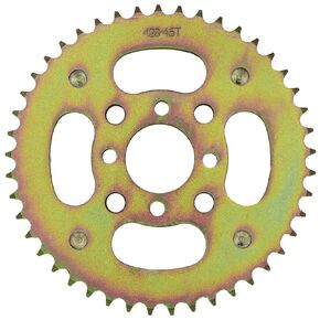 428 Chain 45T 41mm Rear Chain Sprocket for Compatible with 50CC 70CC 90CC 110CC 125CC 250CC Pit Dirt Bike ATV Quad Bike Motorcyclec