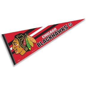 WinCraft Chicago Blackhawks Pennant Flag