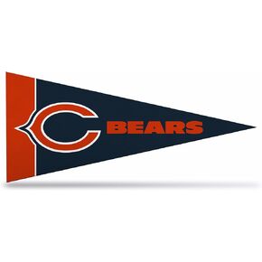 Rico Industries NFL Chicago Bears 8-Piece 4-Inch by 9-Inch Classic Mini Pennant Décor Set