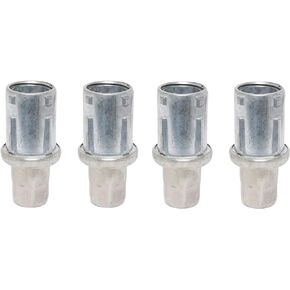 GSW Set of 4 Adjustable Stainless Steel Flanged Feet with 3-1/2" Diameter Flange for Stainless Steel 1-5/8" O.D Tubing, FT-SP3