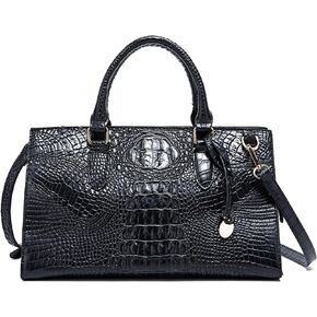 حقيبة يد علوية متدرجة بنمط تمساح ذات سعة كبيرة، حقيبة حمل كاجوال متعددة الاستخدامات in Kuwait