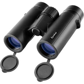 Eyeskey Bird Watching Binoculars for Adults Compact | Waterproof Fog Proof Binoculars for Outdoor Games Hunting | Clear Low-Light Vision | Wide Field of View | Professional Sports Optics (Pink-10X42)