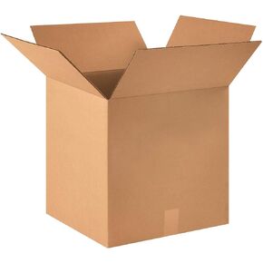 Aviditi HD161616DW Heavy-Duty Double Wall Corrugated Cardboard Box 16" L x 16" W x 16" H, Kraft, for Shipping, Packing and Moving (Pack of 15)