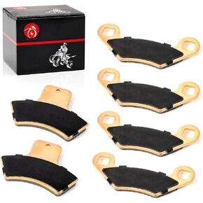 Front & Rear Sintered Brake Pads Kit For Polaris Sportsman 500 Scrambler 400 500 Trail Boss 325 330 Trail Blazer 250 Trail Boss Xpedition 325 425 Xplorer 250 400 2202412 2201398
