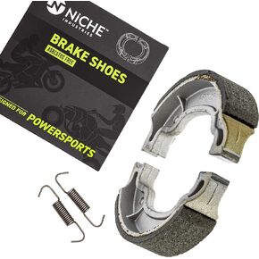 NICHE Brake Shoe for Yamaha Raptor 50 80 TTR30 Grizzly 125 Badger Champ 100 3FA-W253A-00-0 Rear