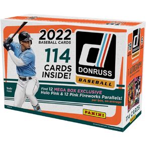 MLB 2022 Panini Donruss Baseball Mega Box (Pink Parallels) in Saudi Arabia