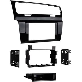 Metra 99-9013HG Single/Double DIN Dash Kit for 2015 - Volkswagen Golf (High Gloss Black)
