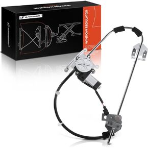 A-Premium Power Window Regulator with Motor Compatible with Jeep Cherokee XJ 1987-1996 Comanche 1987-1992 Wagoneer 1987-1990 Front Right Passenger Side