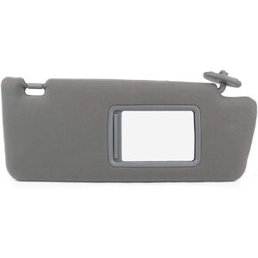 SCITOO Right Passenger Side Gray Sun Visor Assembly fit for 2005-2014 for Toyota Tacoma Windshield Visor Without Sunroof