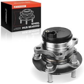 A-Premium Rear Wheel Bearing and Hub Assembly with 5-Lug Compatible with Ford Fusion 2014-2020, Police Responder Hybrid 2019-2020, SSV Plug-in Hybrid 2019-2020 & Lincoln MKZ 2014-2016