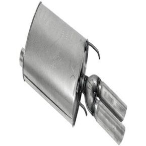 Walker Quiet-Flow SS 21341 Direct Fit Exhaust Muffler 2" Inlet (ID) 2.25" Outlet (OD) for Ford Crown Victoria