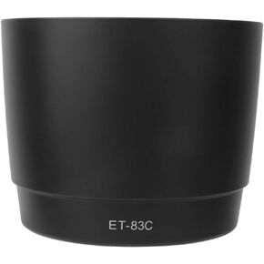 Mugast ET-83C Lens Hood,Portable Plastic Sun Shade,Professional Replacement Lens Hood Shade Accessory for Canon EF 100-400mm f/4.5-5.6L Lenses,for Canon 5D2/60D/600D SLR Camera.
