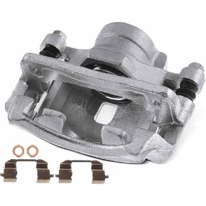 A-Premium Disc Brake Caliper Assembly with Bracket Compatible with Select Honda and Acura Models - Accord 1990-1997, CL 1997-1999 - Front Right Passenger Side