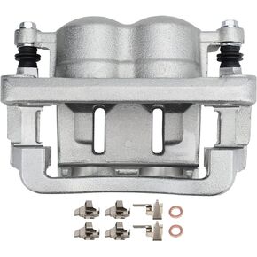 MAYASAF 18B4997 18B4996 Front Disc Brake Caliper Left & Right Fit for Ford 2005-2011 F-250 Super Duty, New Disc Caliper Assembly (Front Passenger & Driver)