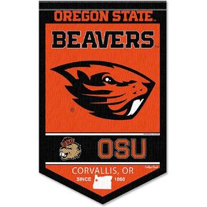 Oregon State Beavers Heritage History Banner Pennant