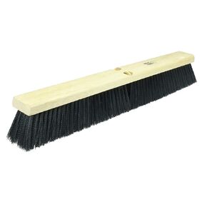 Weiler 42006 16" Block Size, Black Tampico Fill, Medium Sweep Floor Brush