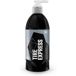 GYEON Quartz Tire Express 500ml - Extremely Easy Wet or Dry Application - Long Lasting UV Protection - Water-Based - Very Deep Natural Visual Effect - Self Cleaning - Highly Repellent