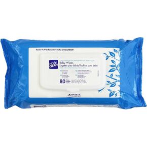 Nice 'N Clean Baby Wipes Soft-Pack with Aloe - Unscented, Hypoallergenic, 80 Wipes (Pack of 12)