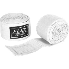 OHMY FIT Flex Boxing Hand Wraps - 236 Inch/6M Extra Long for Premium Protection and Ultimate Performance