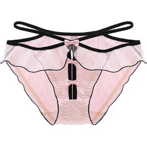 Women's Cotton Bikini Briefs Underwear Low Rise Sexy Breathable Cute Ladies Hipster Panties M-XL