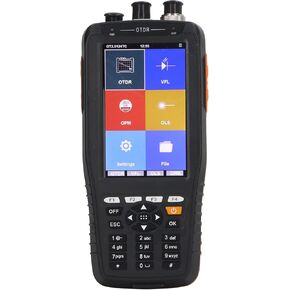 جهاز اختبار الألياف الضوئية OTDR، جهاز قياس الطاقة البصري المحمول، واجهة USB، نطاق الطول الموجي 800-1650 نانومتر، غطاء ABS، لبناء الشبكة، تحديد نقطة التوقف، طول الكابل in Kuwait