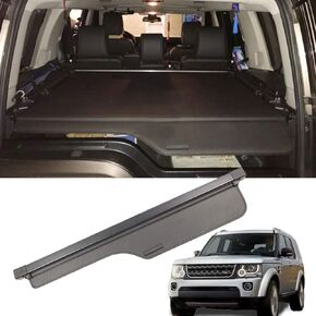 MarretooAuto Cargo Cover Factory Style Tonnes Cover for Land Rover LR3 LR4 Accessories Rear Trunk Shade Cover