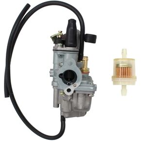 MOTOKU Carburetor for Suzuki JR50 1984-2006 Dirt Pit Bike, Quadmaster 50 LTA50 LT-A50 2x4 2002-2005, Quadrunner 50 LT50 2x4 1984-1987 ATV Quad Carb with Fuel Filter
