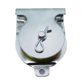 MTQY 2 Inch Wall Mounted Pulley Fixed Single Pulley Outdoor Sport Lifting Pulley Wire Rope Pulley Ceiling Pulley Suitable for Wall or Ceiling Mounting