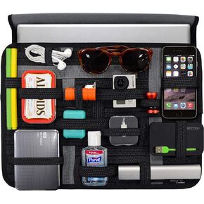 منظم ملحقات الكمبيوتر المحمول Cocoon CPG38BK GRID-IT!® Wrap 13 (أسود)