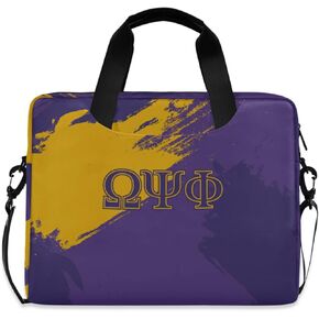 BBGreek Omega Psi Phi Official Vendor - 16 Inch Laptop or Tablet Case - 1911 - Fraternity Paraphernalia