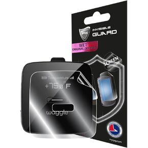 IPG For Waggle RV/Dog Safety Temperature Humidity Sensor HydroGel Screen Protector (2 Units) Hydrogel Invisible Screen Guard - HD Quality/Self-Healing/Bubble -Free for ActiveBuds for RV