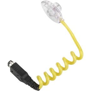 Flexible White Worm Light for Game Boy, Plug and Play, Adjustable Design with Lifetime Light Source and Perfect Compatibility