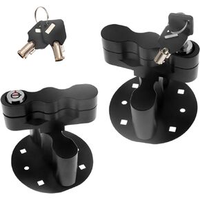 Geloo RX-LOX-PM Pack Mount Lock with Keys Locking Pack Mount Fits for RotopaX Standard Fuel Pack Storage Box Water Container Gasoline Pack Can Mounts-2 Packs