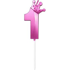 Black Birthday Candles Number 12 Candle, Happy 12th Birthday Cake Topper, 3D Crown Number Candle Birthday Candle, 12 Candle Birthday Girls Boys, Birthday Decorations Black, Black Cake Topper Décor