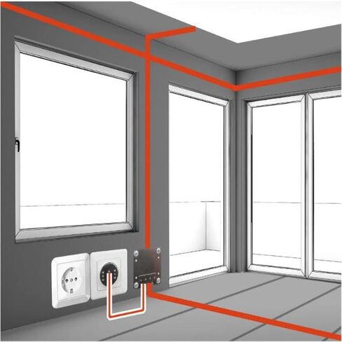 حزام التأريض WOREMOR EBX10 لطلاء الحماية EMF HSF54 وRF-IE50 (عبوة واحدة بطول 30 قدمًا) in Kuwait