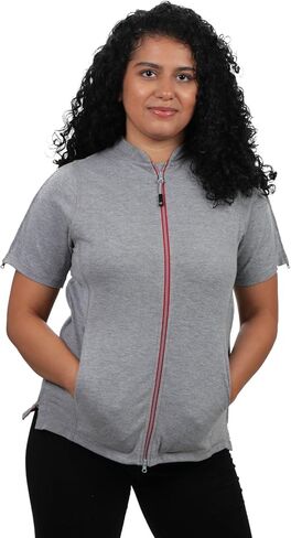 Reboundwear Post Shoulder Surgery Shirts | Chemo Clothing | Women Short Sleeve Shirt in Saudi Arabia