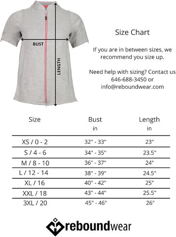 Reboundwear Post Shoulder Surgery Shirts | Chemo Clothing | Women Short Sleeve Shirt in Saudi Arabia