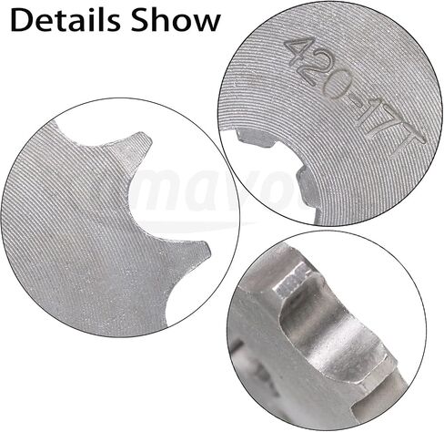 Amavoler 420-13T Front Sprocket 20mm Replacement Parts Fit for 50cc 70cc 90cc 110cc 125cc Dirt Pit Bike Mini Bike ATV 4 Wheeler Moped.(20mm,420-13T) in Saudi Arabia