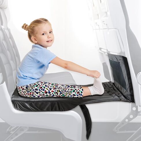 Toddler Airplane Bed for Toddler Airplane Travel Essentials, Airplane Kids Bed, Travel Toddler Bed, Airplane Seat Extender for Kids, Portable Toddler Bed for Travel Essentials for Flying in Saudi Arabia