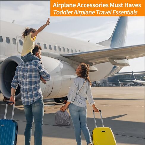 Toddler Airplane Bed for Toddler Airplane Travel Essentials, Airplane Kids Bed, Travel Toddler Bed, Airplane Seat Extender for Kids, Portable Toddler Bed for Travel Essentials for Flying in Saudi Arabia