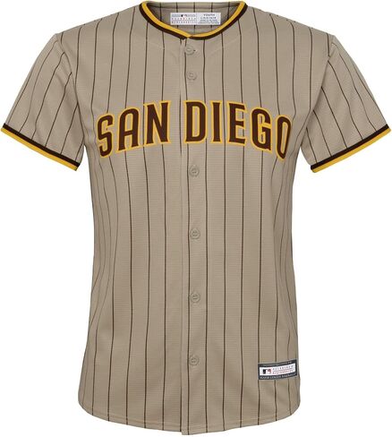 Manny Machado San Diego Padres MLB Kids Youth 8-20 Brown Alternate Player Jersey in Saudi Arabia