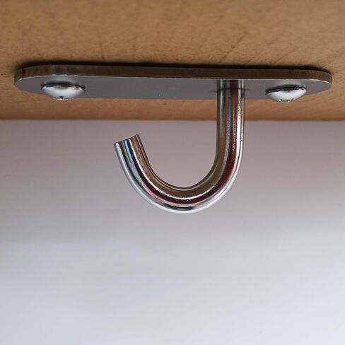 الفولاذ المقاوم للصدأ M10 سقف هوك وسادة العين لوحة التيلة الثقيلة هوك حلقة وسادة العين لوحة الأجهزة البحرية لتعليق 4 حزمة in Kuwait