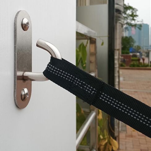 الفولاذ المقاوم للصدأ M10 سقف هوك وسادة العين لوحة التيلة الثقيلة هوك حلقة وسادة العين لوحة الأجهزة البحرية لتعليق 4 حزمة in Kuwait