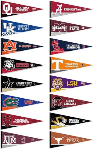 SEC College Pennant Set in Saudi Arabia